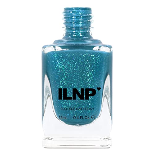 Image of ILNP The Message - Celadon Blue Jelly Shimmer Nail Polish