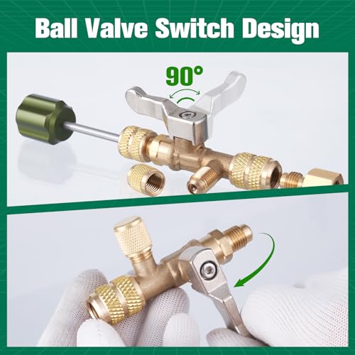 Herramienta para extracción de núcleo de válvula HVAC HS-1430 miniatura 5