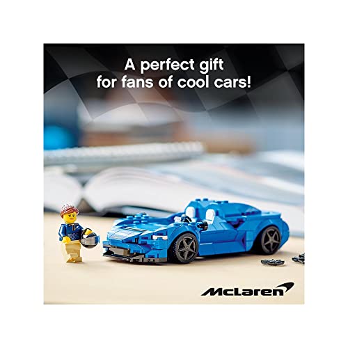 Image of LEGO Speed Champions Toyota GR Supra 76901 Building Kit+Speed Champions McLaren Elva 76902 Building Kit-(Set of 2Toys)