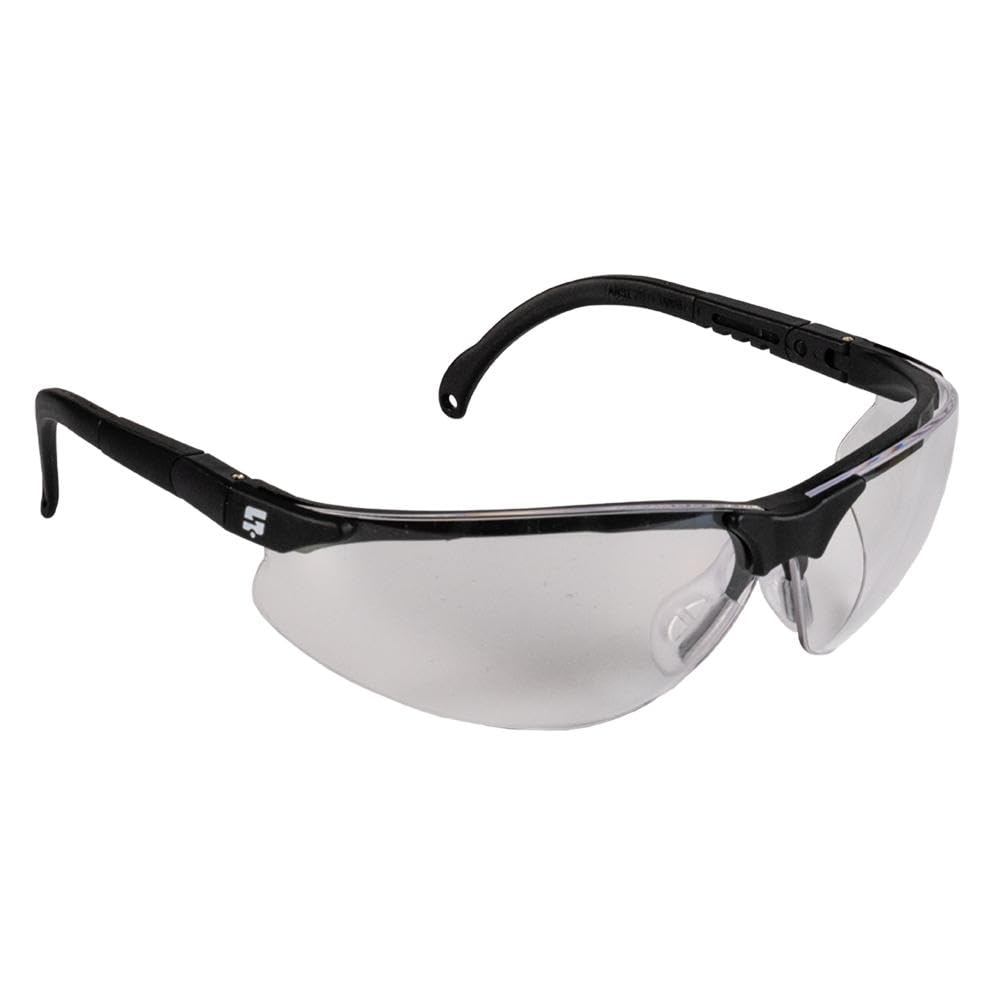 SweetSpot Gafas protectoras Pickleball | Elegantes gafas de seguridad ventiladas | Visión clara, ajustables, antivaho y cumple con ANSI