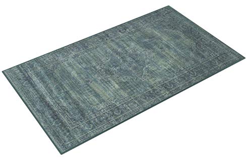 Safavieh Traditional Indoor Woven Rectangle Area Rug, Vintage Collection, VTG112, in Turquoise / Multi - Image 4