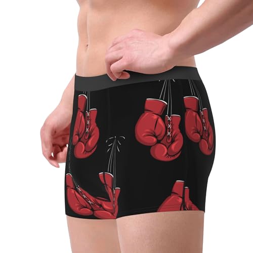 CUTEDWARF Boxing Gloves Men's Underwear Boxer Shorts Men Boxer Briefs Mens Printed Brief4