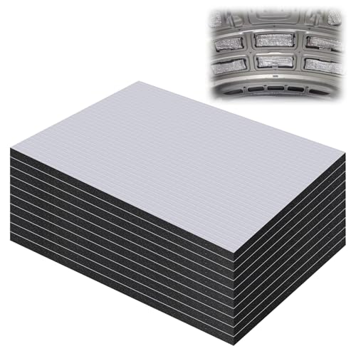 5 Stück Dämmmatte Auto, 25 x 18cm Schallschutzmatte, Isoliermatte Selbstklebend, Alubutyl Platten Dämmmatte, Anti Dröhn Dämmmatte, Ersatz Dämmung für Feuerfest Feuchtigkeitsfest Wasserdicht
