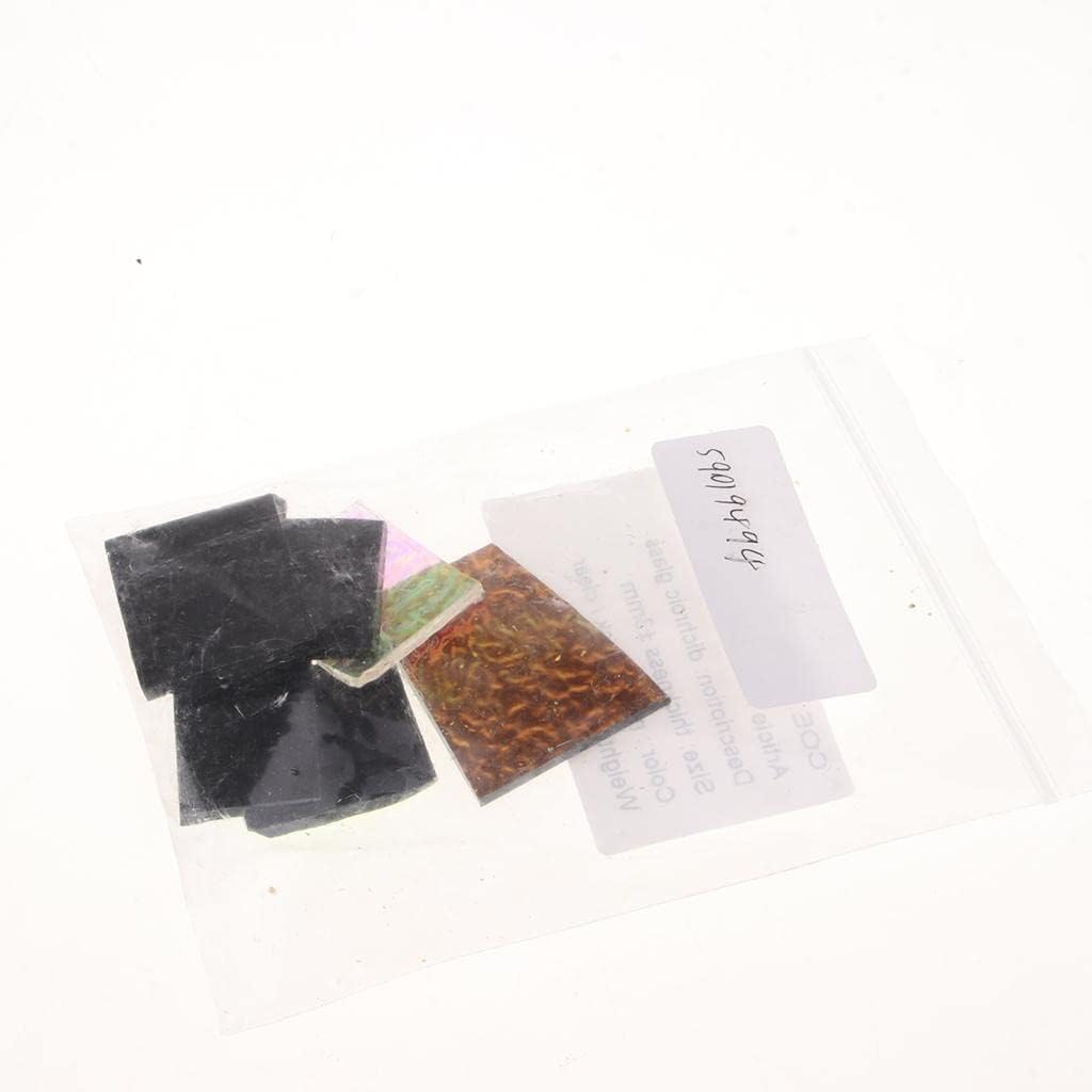 SECRET DESIRE Dichroic Glass Scraps coe 90 Fusible Glass for DIY Jewelry Making Craft