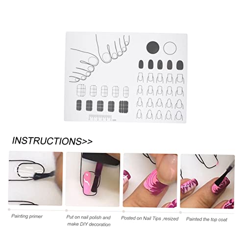 Tapete de silicona para practicar manicura acrílica miniatura 2