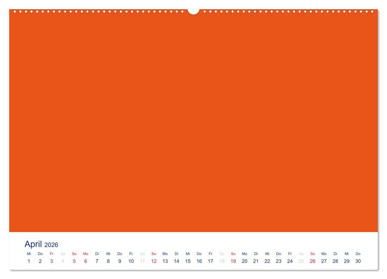 Farbiger Bastelkalender (Wandkalender 2026 DIN A2 quer), CALVENDO Monatskalender: Basteln für die ganze Familie (CALVENDO Hobbys)