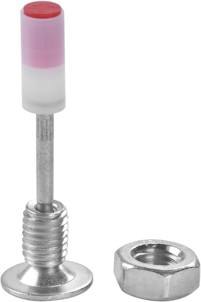 Mini threaded cannon nail M8 with threaded nail screw and nut suitable for cannon nail gun Ceiling Tiles Interior Ceiling Nails threaded nails (50 pcs)
