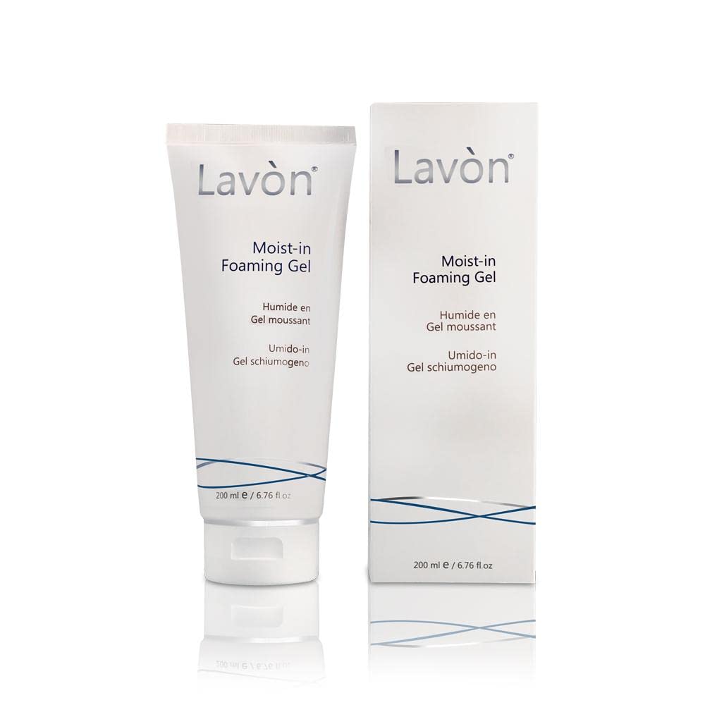 LavonMoist In Foaming Gel Cleanser - Hydrating Face Wash for All Skin Types | Deep Cleansing, Moisturizing, and Soap-Free Formula | pH-Balanced Gentle Foaming Gel | 200ml