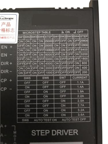 Driver stepper SFHD-2H057M commande de moteur pas à pas découpe