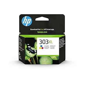 HP T6N03AE 303XL High Yield Original Ink Cartridge, Tri-color, Single Pack