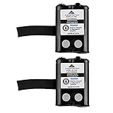 Kastar 2-Pack Ni-MH Battery Replacement for Uniden BT-1028, 58037235E Battery and Uniden GMR3040-3CK GMR3040-2CK GMR2638-2CK 2-Way Radio Walkie Talkies