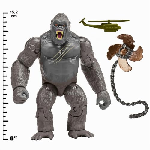 Miniatura 5 de Figura 6" Skull Island Kong, Famosa (MNT01200)