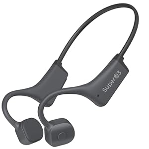 YouthWhisper YW1688 Knochenleitungs Open-Ear Kopfhörer Grau-Schwarz