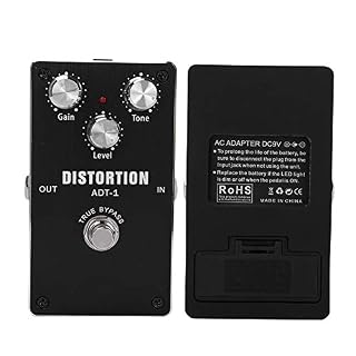 Accessoire de guitare électrique, effecteur de guitare à distorsion léger et portable robuste pour guitare et basse - Les Beatles, Paul McCartney, John Lennon, RIngo Starr, George Harrison