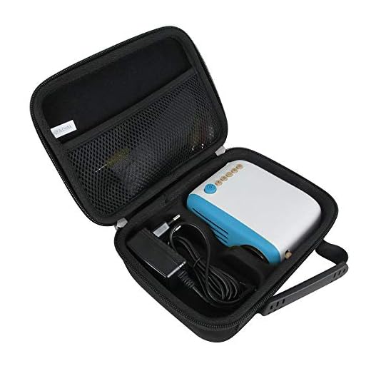 Hermitshell Hard Travel Case for GooDee LED Pico Projector Pocket Video Projector Mini Projector