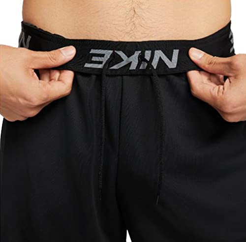 Nike Team Men's DRI-FIT Flex Woven Short (NO Pockets) nkDJ8693 010 Size X-Large Black/White2