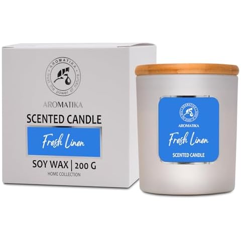 Bougie Parfumée Linge Frais AROMATIKA Cover