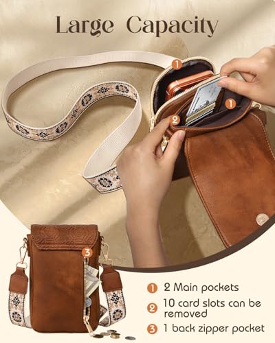 Image of Miss Adola Small Crossbody Bags for Women with Guitar Strap