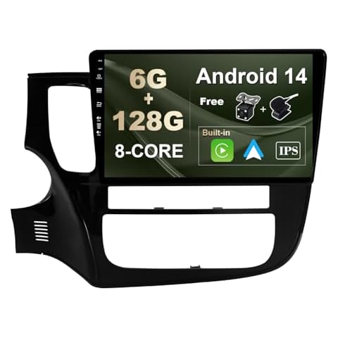 SXAUTO Android 12 Car Stereo for Mitsubishi Cover