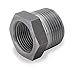 2-1/2" x 2" NPT Black Forged Steel Bushing