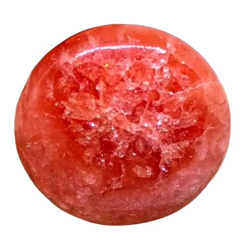 Rhodochrosite gemme ronde cabochon en vrac pierre naturelle pour fabrication bijoux collier