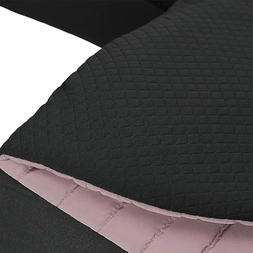 Image of Little Unicorn Winter Car Seat Cover | Premium Insulated Fabric | Universal Fit & Easy to Install | Travel Bag Included (Mauve)