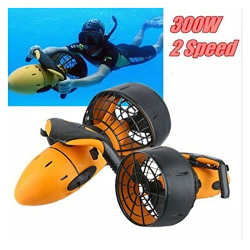 Onderwaterscooter met lange batterijduur, Onderwater Scooter Duiken 300W Dual Speed Elektrische Zee Scooter Waterdichte Water Sportuitrusting Onderwater Fiets Gemakkelijk te dragen en te bedienen - Image 3