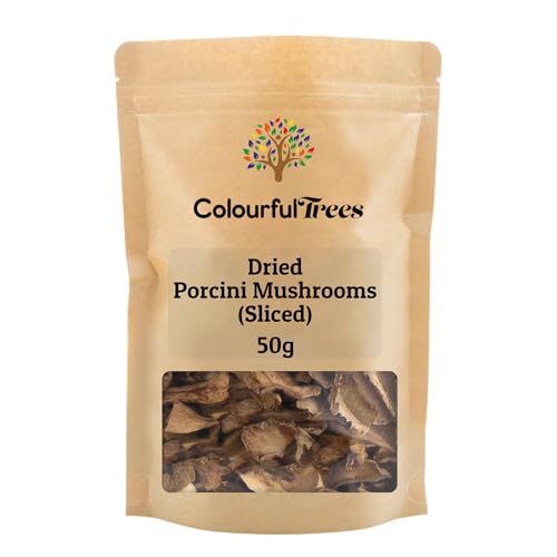Dried Porcini Mushrooms 50g by Colourful Trees