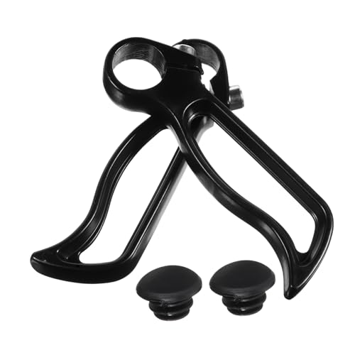 1 Set Bike Handlebar Ends: Mountain Bike Bar Extensions - Bicycle Extender Grip Handles - for Motorcycle Outdoor Aluminium Alloy