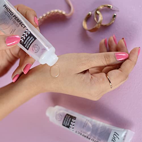 Image of Iba Photo Perfect Hd Face Flawless Finish Primer Transparent 35g | Matte Gel Based Light Weight Formula | Fills Pores & Fine Lines | Provides Radiant & Smooth Finish | Makes Makeup Last Longer | Halal Certified & Vegan Makeup