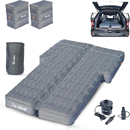 D-Hive SHORTENED LENGTH - Unbeatable Durability SUV Air Mattress for Car...