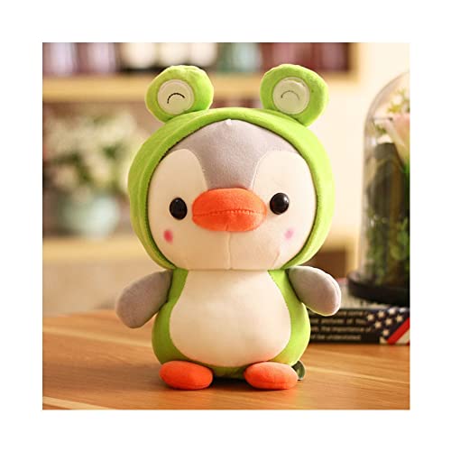 Slewed Penguin Plush Toy, Cute Penguin Plush Stuffed Animal Plush Doll 10 Inch Christmas Birthday Gift For Boys And Girls (Frog) #TOP1
