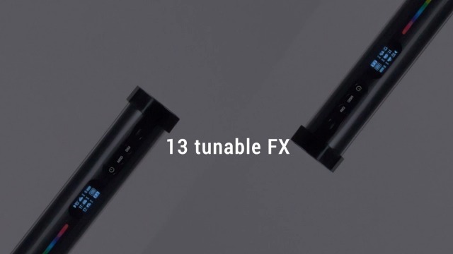 Godox TL60-K2 RGB Tube Light Kit, CRI 96 TLCI 98, Color Temper 2700K