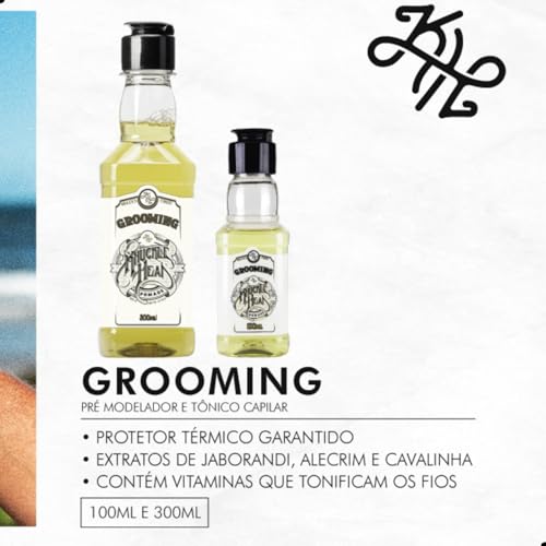 Modelador Para Cabelos Grooming Knucklehead Hidratação E Proteção Para Cabelos Pré-modelagem 100 Ml