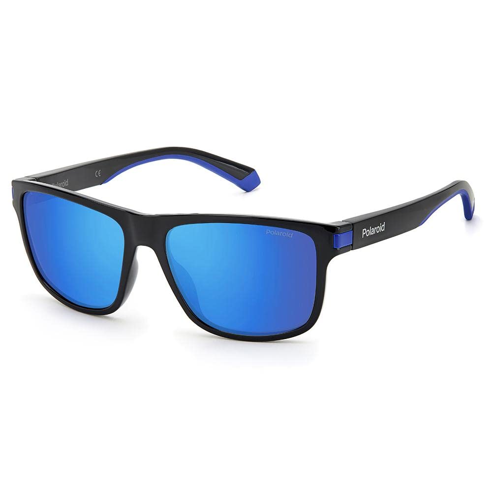POLAROID PLD 2123/S D51 BLACK BLUE 57/16/140 MAN Sunglasses