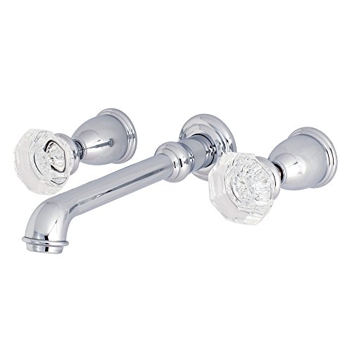 Best Cyber Monday 🔥 Kingston Brass KS7021WCL Celebrity Roman Tub Faucet, 10-7/16, Polished Chrome