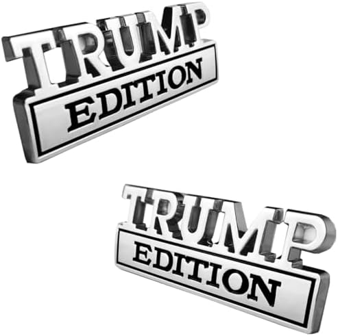Black Emblem Honda 2 Pack Save American Trump Edition Car Emblem