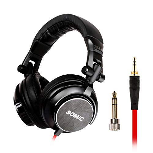 JYT Gaming Headset, Wired Headset Earphone Headband, 50 mm Diaphragm, 3.5 Mm Cable with Line Controls, Noise Canceling, Bass Surround