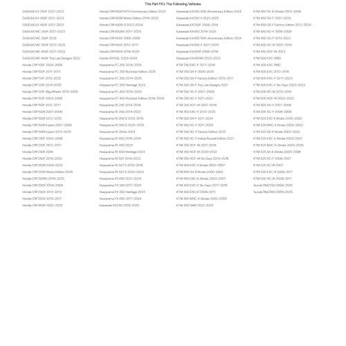 image for TUSK Tach/Hour Meter with Bracket for KTM 500 EXC-F 2017-2023
