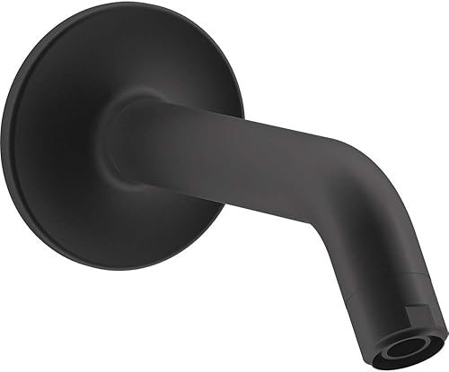 Miniatura 4 de KOHLER 933-CP Purist - Brazo de ducha y brida, accesorios de cabezal de ducha, conexión 12 - 14 NPT, se adapta a cualquier cabezal de ducha KOHLER
