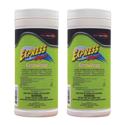 Quest 6441 Express Wipes Germ Away Disinfectant (2 Pack)