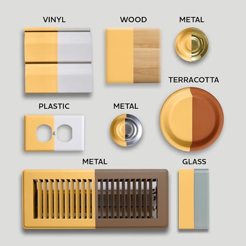Image of Glidden Master Finish 12 oz. Satin Yukon Gold Interior /Exterior All Surface Spray Paint and Primer
