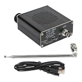 Si4732 Ricevitore radio portatile a onde corte, FM AM SW SSB LSB USB Full Band per demodulazione DSP, radio a banda mondiale in lega di alluminio con antenna BNC per campeggio e viaggi