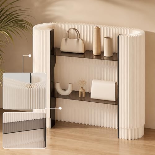 Escritorio de recepción para tiendas y hoteles con diseño curvado 5