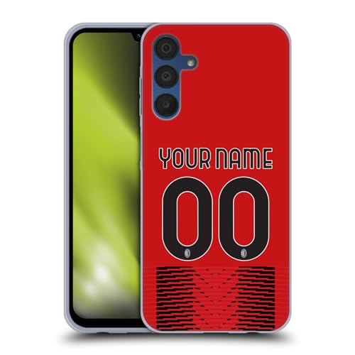 Coque Samsung Galaxy A15 AC Milan à personnaliser pour supporter au quotidien
