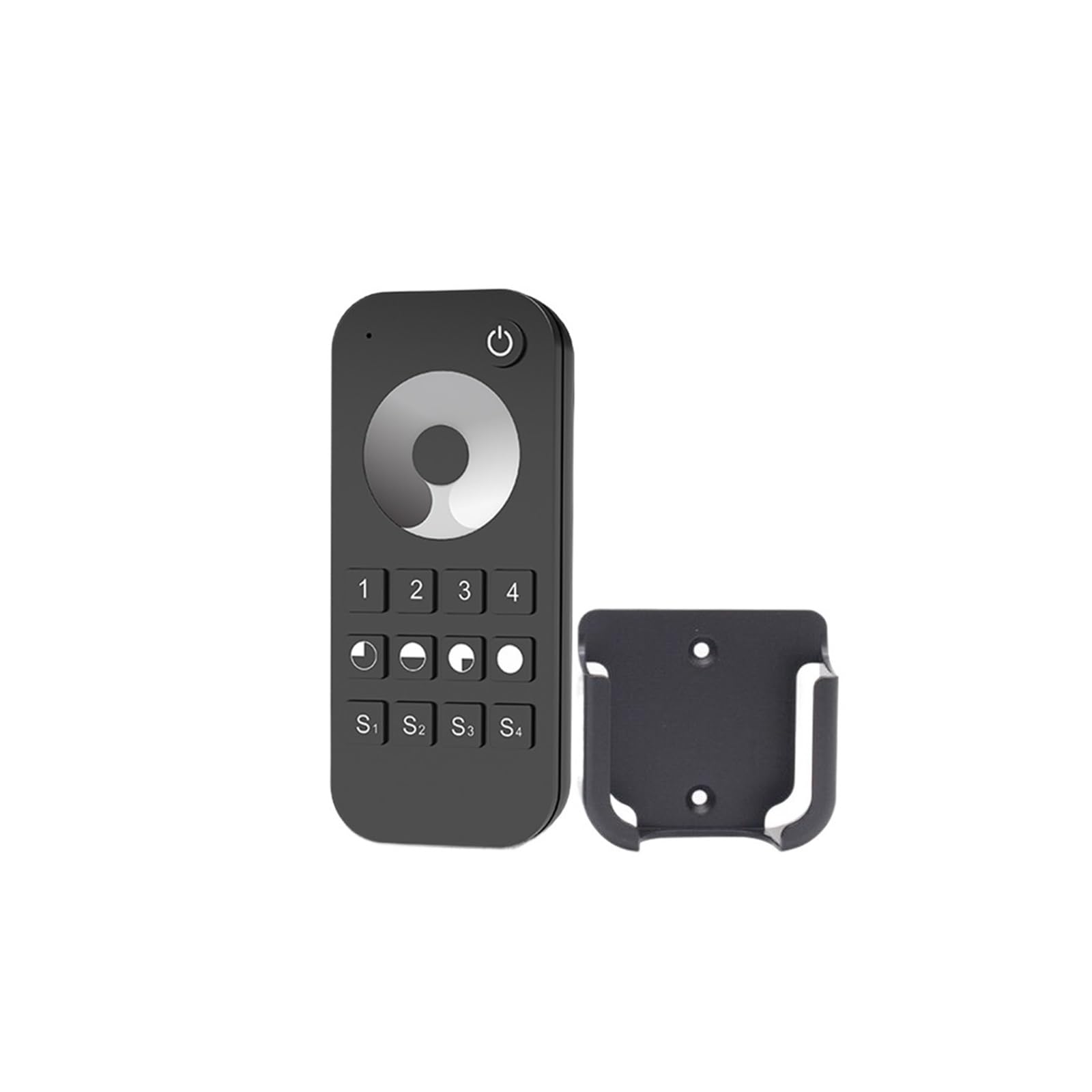 1PCS T1 LED Dimmer 12V 24V UE Pannello in vetro a parete Monocromatico LED Strip Touch Dimming 2.4G RF 4 Zone 8 Zone Remote RT1 RT6 RT8 (Color : RT8 8Zone Remote)