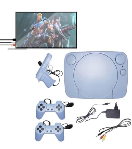 Image of Zohar Enterprises S10 Controller Gamepad Digital Game Player, Built-in Screen, Dual Wired Controllers, TV Connect, Classic Games 8bit (Combo Pack)