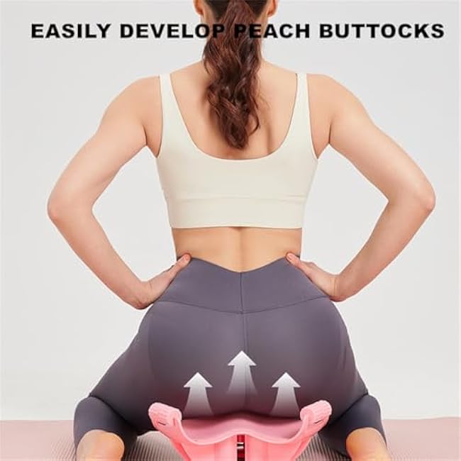 Buttocks Hip Trainer,Leg Inner Thigh with Pelvic Floor Strengthener,Kegel Trainer for Bladder Control & Postpartum Recovery