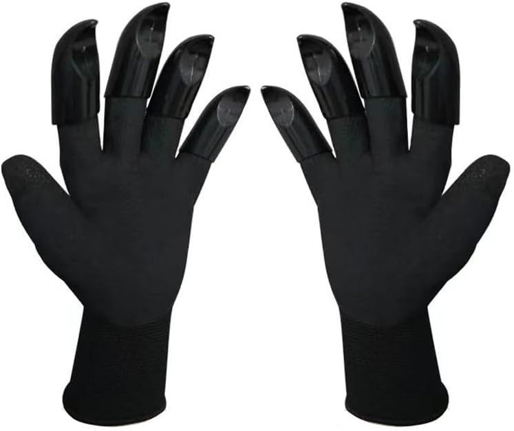 Horticultural planting and excavation gloves for safety protection, anti slip and wear-resistant gardening gloves