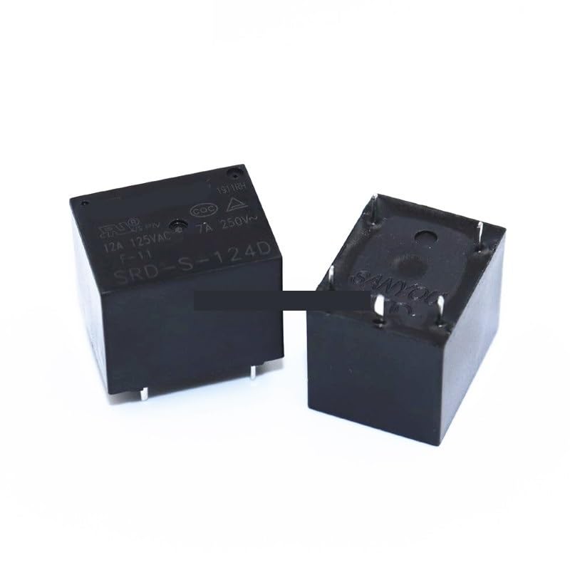 POWTAXBJGD 10PCS Relay SRD-S-124D 5 feet 24V / Group 3FF Rice Cooker T73 7A 250V